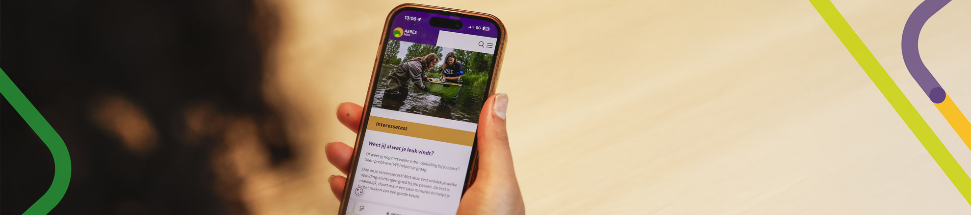 Studenten ontdekken hun mbo-richting met de interessetest