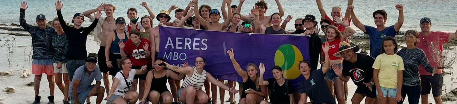 groepsfoto van studenten Aeres MBO op buitenlandstage.