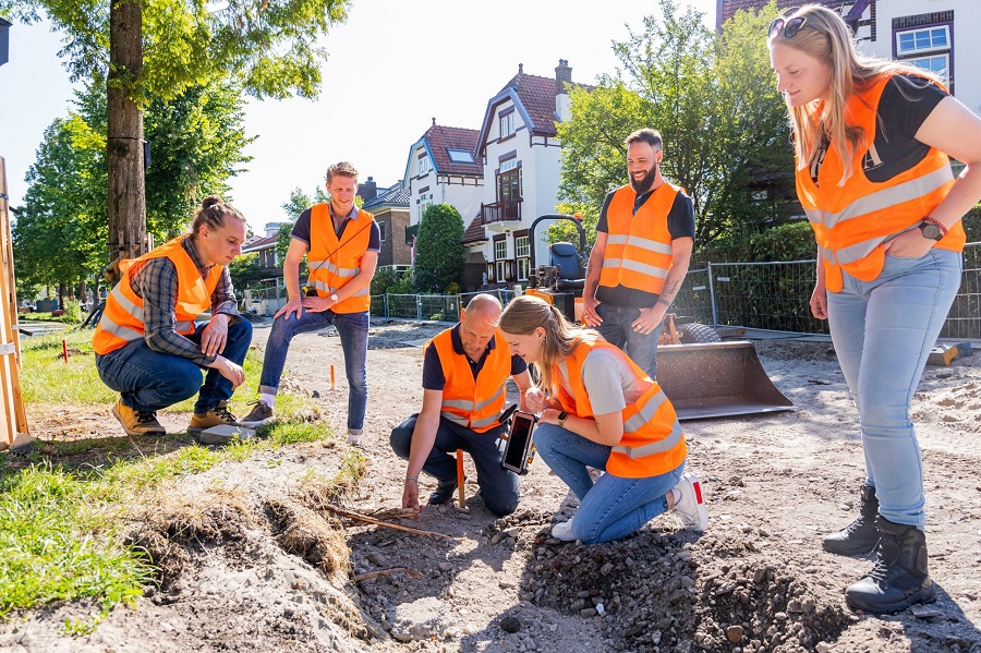 Bomencampus wortels controleren