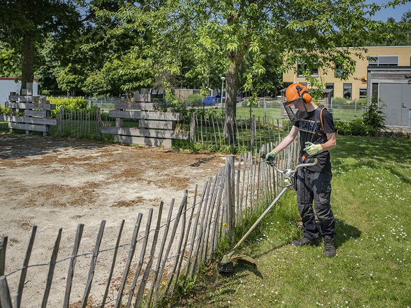 Student Aeres MBO Emmeloord maait gras