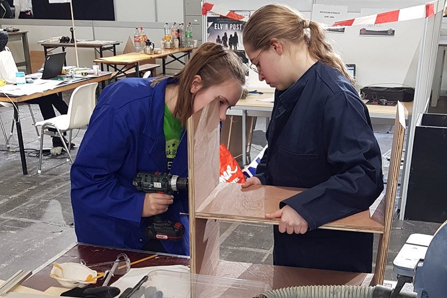 Nieuws | Skills the Finals 2023 Jodi en Sienna Aeres VMBO Almere