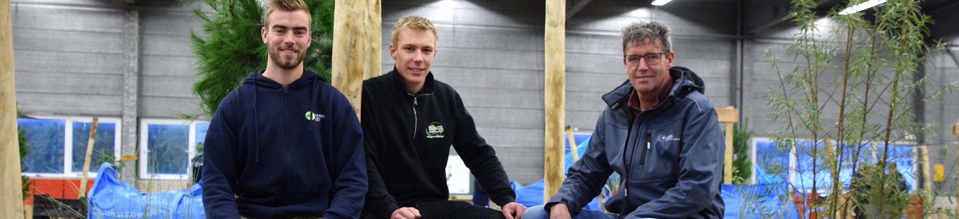 Zilver op NK voor de hoveniers van Aeres MBO Velp - Willem en Twan