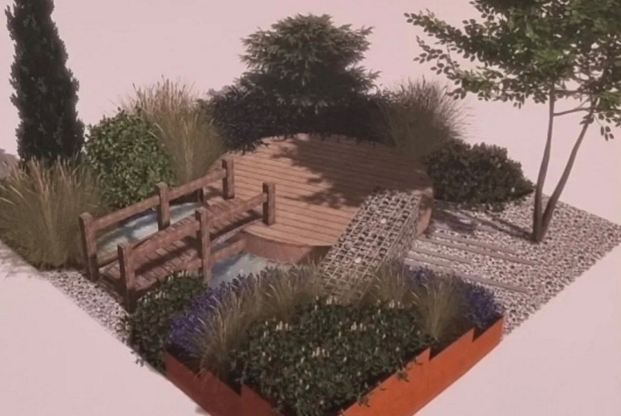 Zilver op NK voor de hoveniers van Aeres MBO Velp - ontwerp