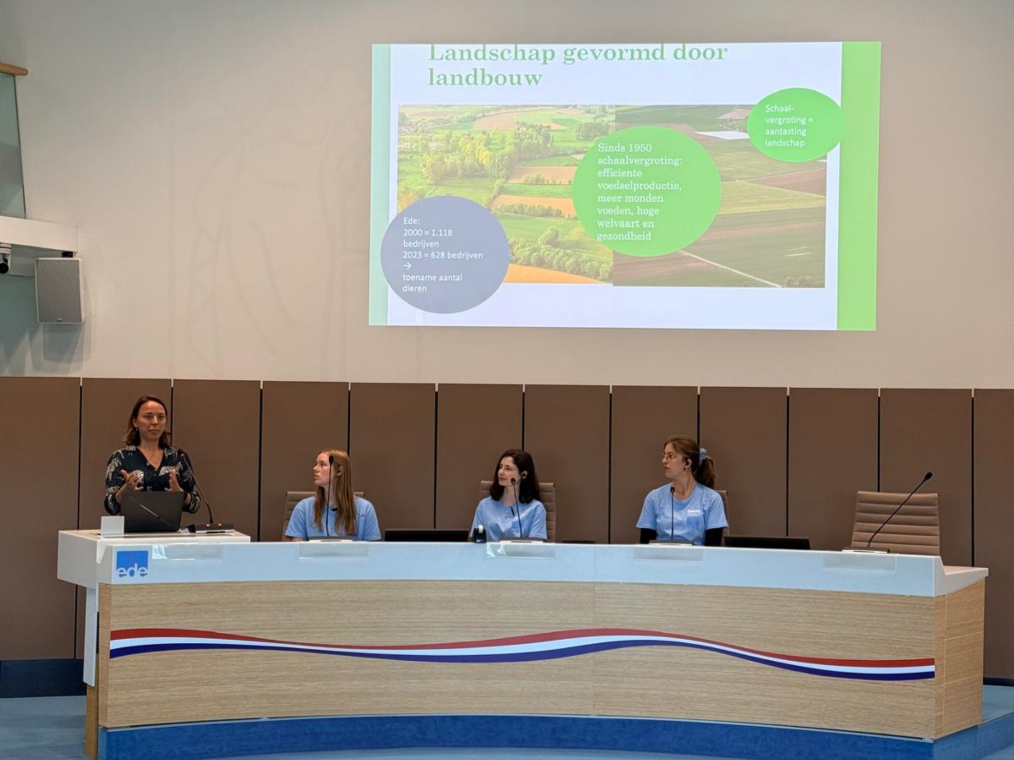 Studenten Toegepaste biologie organiseren symposium voor gemeente Ede
